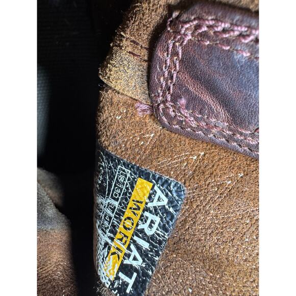 Ariat Men’s Work Western Boots Leather Sz 13D Brown Slip Resistant Cowboy main image 8